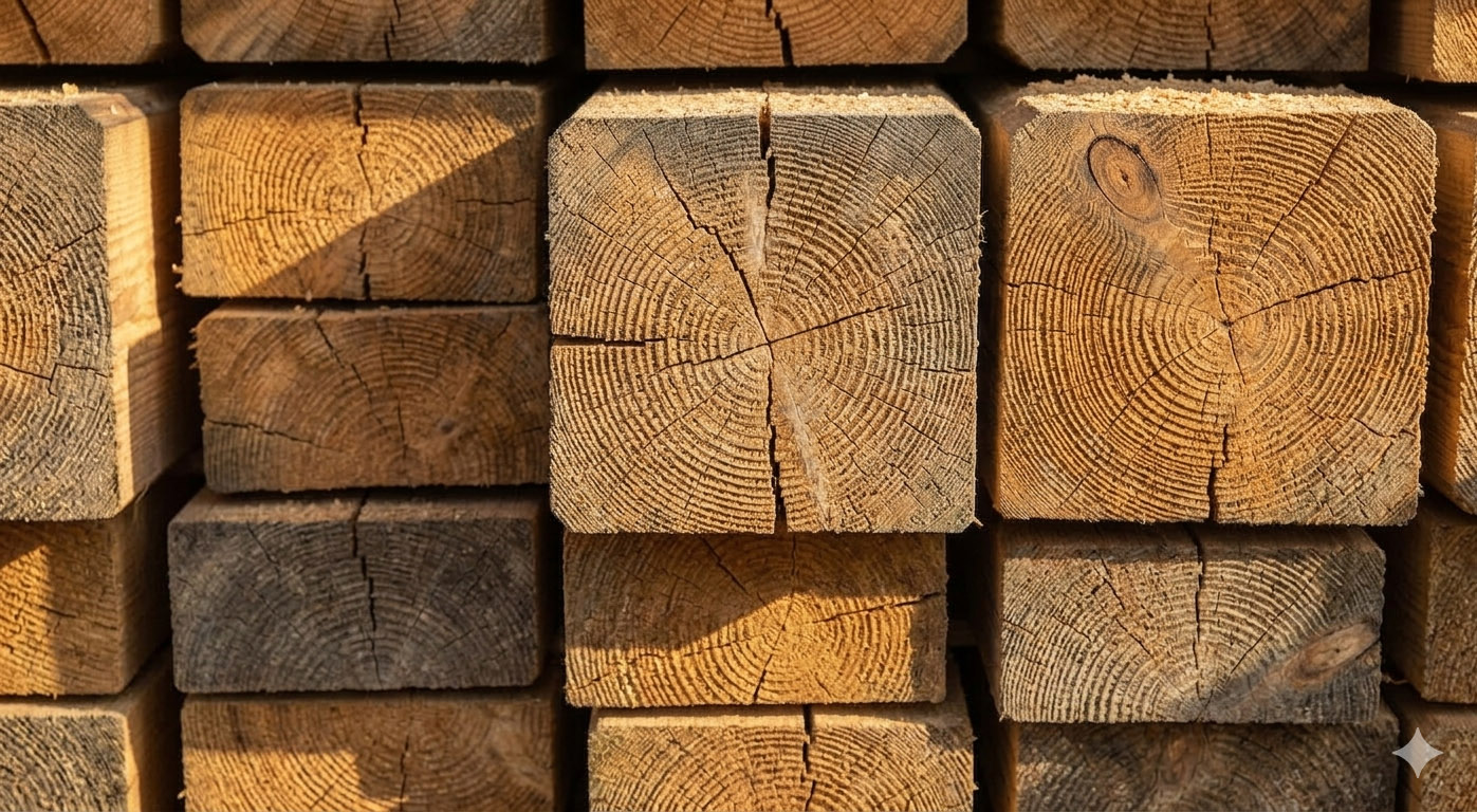 Truhlářské řezivo z dubu a buku